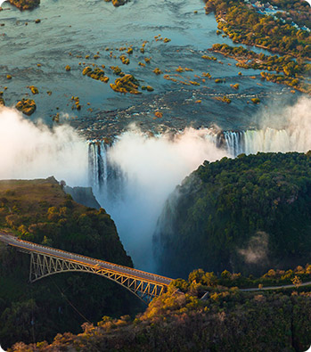 Flight to Zambabwe